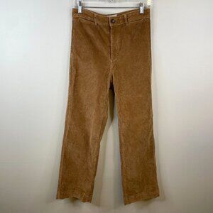 Everlane Corduroy Wide Leg Academia Preppy Grunge Pants Size 6 Cowgirl Western